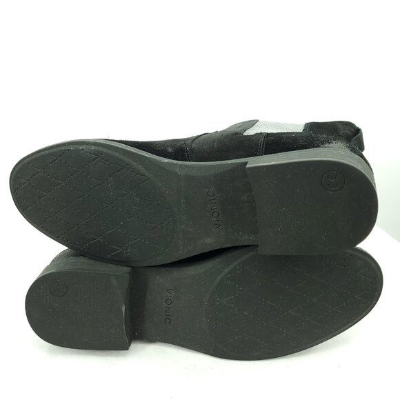 Vionic Alana Suede Comfort Ankle Boot with Arch Support 8.5 Black - Picture 9 of 12